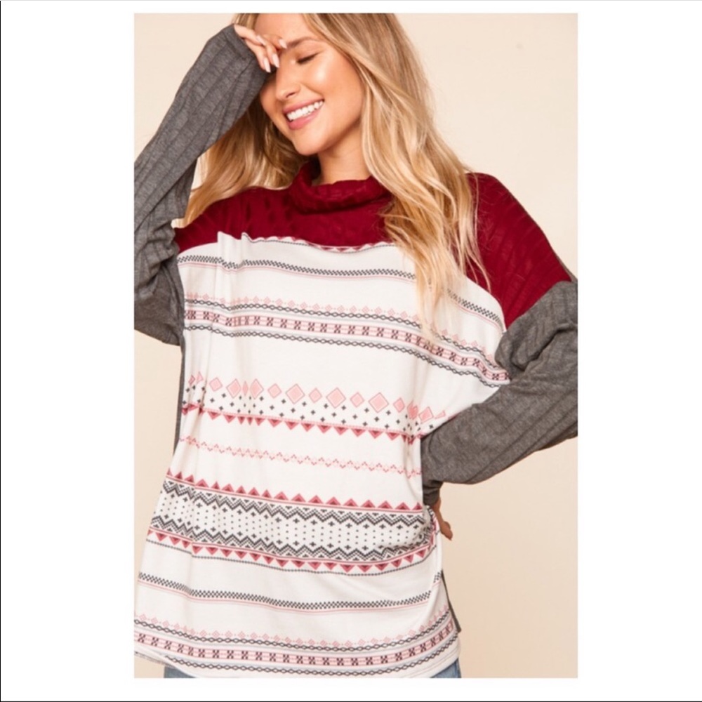 ๐ Ethnic Pattern Top - Picture 4 of 10